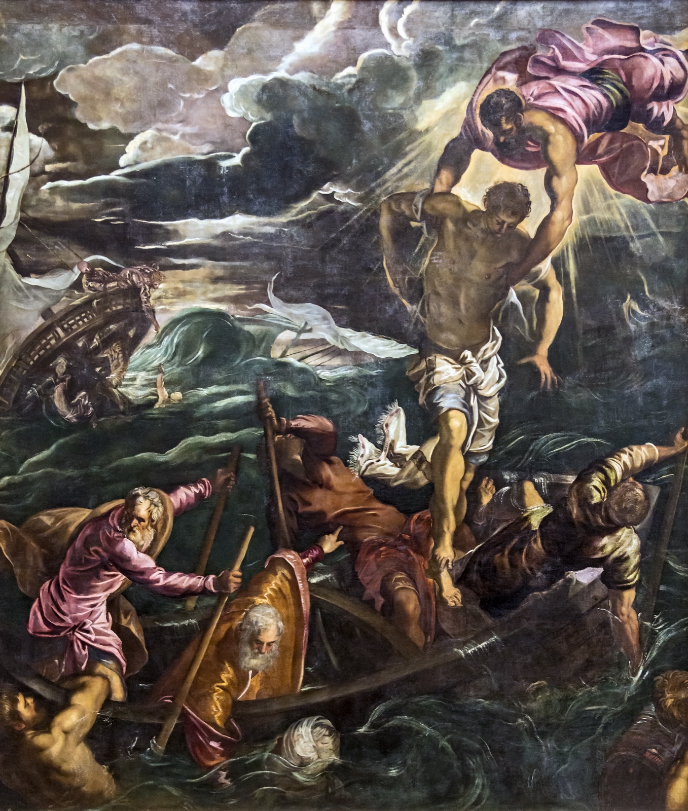 Saint Marc sauvant un Sarrasin du naufrage